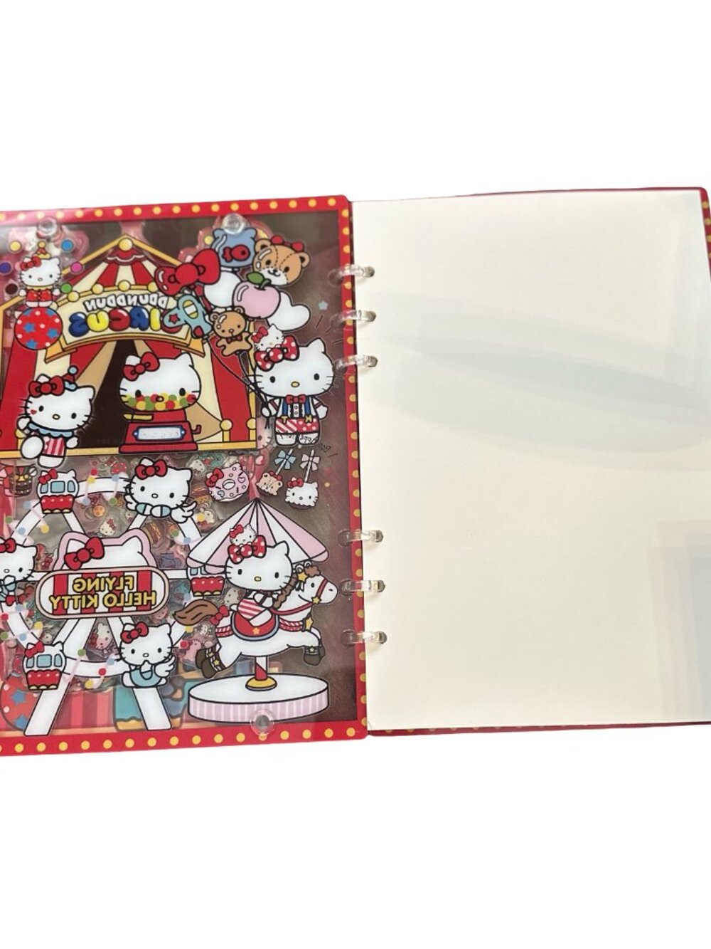 Hello Kitty Acrylic Shaker Notebook Bundle - Picture 5 of 11